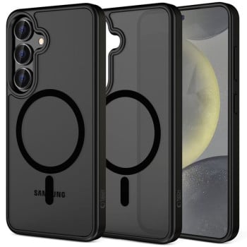 Чохол Tech-Protect MagMat MagSafe для Samsung Galaxy S25 - Black