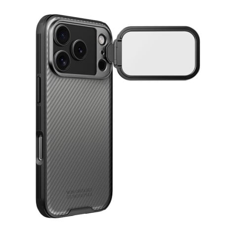 Чохол NILLKIN CamShield Prop Transparent Mirror Cover Translucent на iPhone 17 Pro - чорний