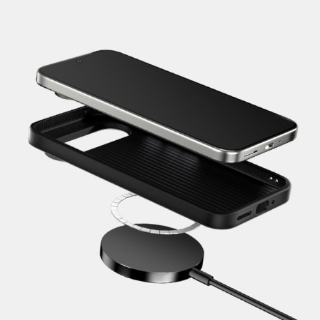 Ультратонкий чехол ABEEL 6D Micro Relief MagSafe Magnetic на Google Pixel 9a - зеленый