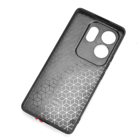 Противоударный чехол Wristband Leather Back для Infinix Zero 30 4G - черный