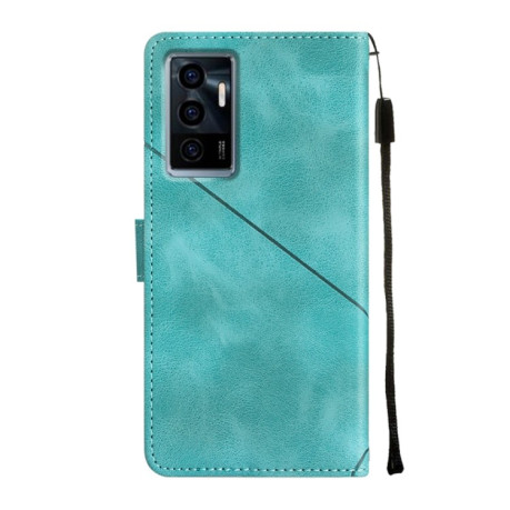 Чохол-книжка Skin-feel Embossed для Vivo S10e 5G / V23e 4G&amp;5G / Y75 4G - зелений