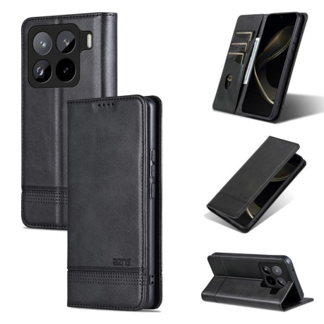 Чохол-книжка AZNS Magnetic Calf на Xiaomi 15 Pro 5G - чорний