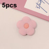 Силиконовый кронштейн - кольцо с пряжкой для телефона Silicone Mobile Phone Airbag Bracket - розовый