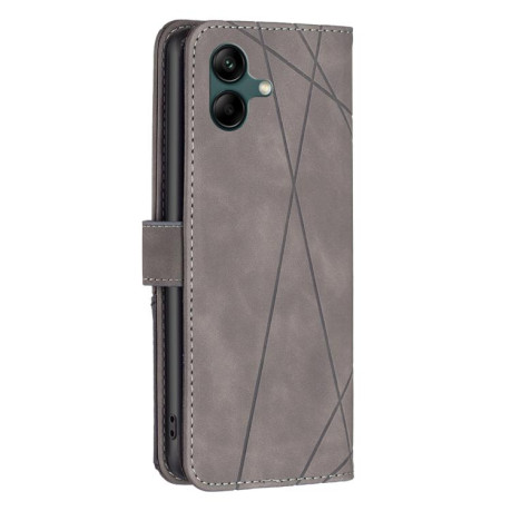 Чехол-книжка Rhombus Texture для на Samsung Galaxy M06 5G / F06 5G - серый