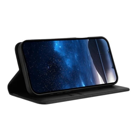 Чохол-книжка Strong Magnetic Frosted на Motorola Edge 60 - чорний
