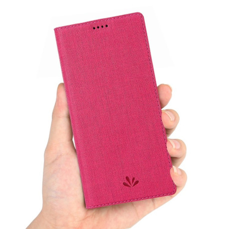 Чехол- книжка ViLi Texture на Samsung Galaxy A10- розовый