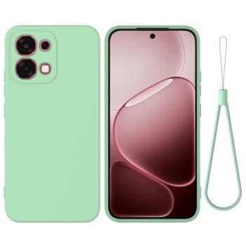 Силиконовый чехол Solid Color Liquid Silicone на OPPO F31 5G / A6 Pro 5G / 4G — зелёный