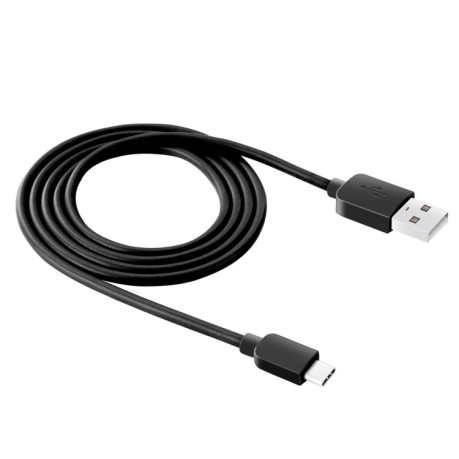 Кабель HAWEEL 2m USB-C/Type-C to USB 2 Data &amp; Charging Cable - чорний