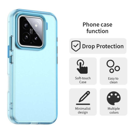 Протиударний чохол Candy Series для Xiaomi 15 Pro - синій