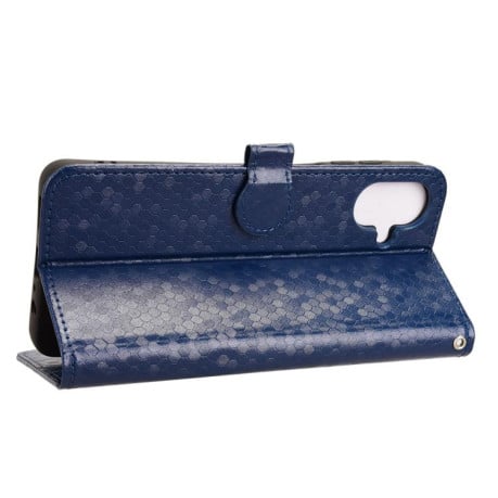 Чехол-книжка Honeycomb Dot на Samsung Galaxy A07 4G - синий