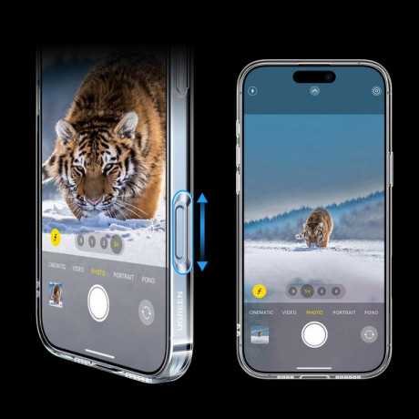 Оригинальный чехол Ugreen Classy Clear (MagSafe) для iPhone 16 Plus - Transparent