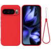 Силиконовый чехол Solid Color Liquid Silicone на Google Pixel 10 Pro XL - красный