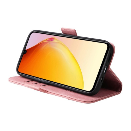 Чохол-книжка BETOPNICE Dual-side Buckle Leather для Vivo V25 / V25e 4G Global - рожевий