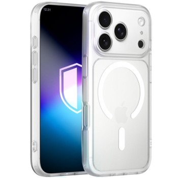 Оригінальний чохол 3mk Protection Misty MagCase з MagSafe для iPhone 17 Pro Max / 18 Pro Max - White