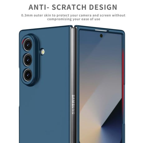 Противоударный чехол Armor Series на Samsung Galaxy Fold 7 5G - синий