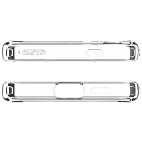 Оригинальный чехол Spigen Crystal Hybrid OneTap Ring MagSafe для Samsung Galaxy S24 - White