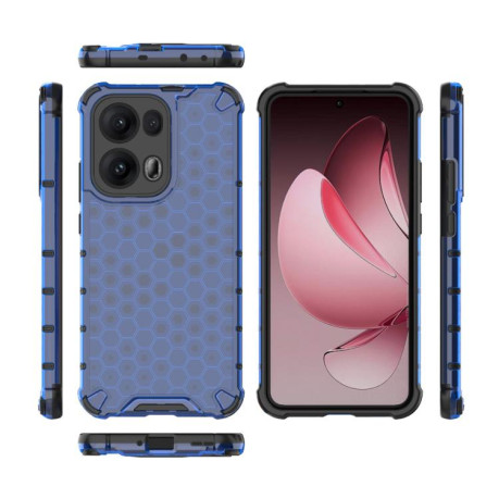 Протиударний чохол Honeycomb на OPPO Reno13 Pro 5G Global - синій