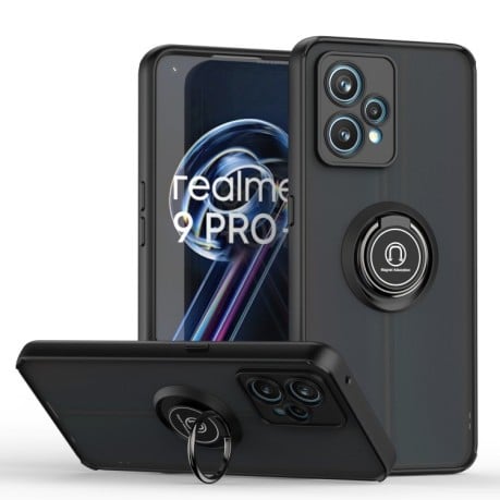 Протиударний чохол Q Shadow 1 Series для Realme 9 Pro - чорний