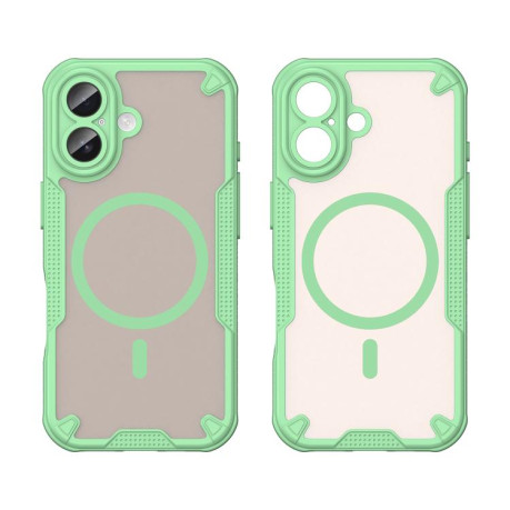 Чохол Armor Glaze з MagSafe Magnetic на iPhone 17 - зелений