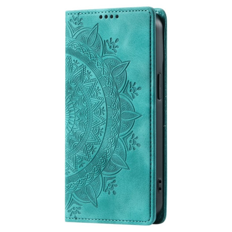 Чохол-книжка Totem Embossed Magnetic Leather для Google Pixel 8 Pro - зелений