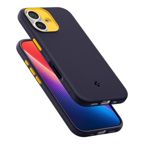 Оригинальный чехол Spigen Nano Pop с MagSafe на iPhone 17 - navy blue