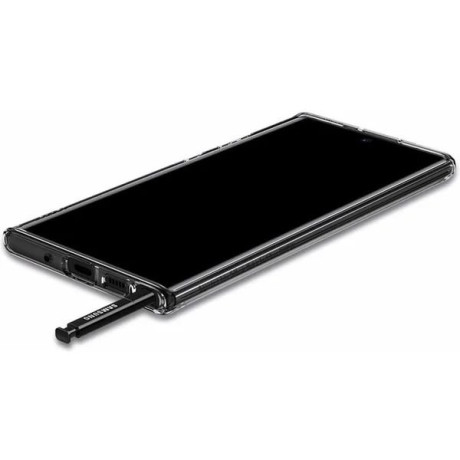 Оригінальний чохол Spigen Crystal Hybrid для Samsung Galaxy Note 10+ Plus Crystal Clear