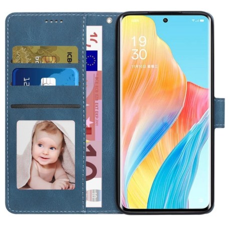 Чехол книжка Fantasy Classic для Realme C55 4G - синий
