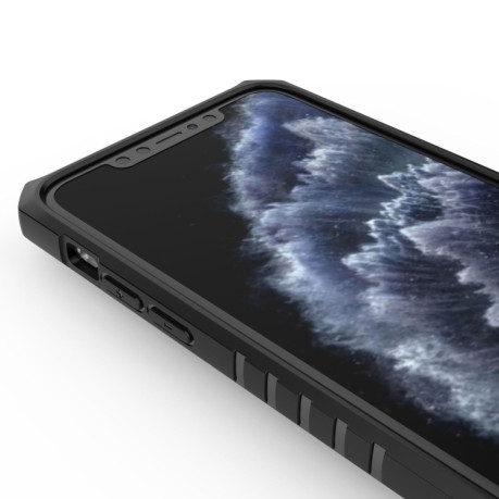 Противоударный чехол Space для iPhone 11 Pro Max - серебристый