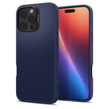 Оригінальний чохол Spigen Cyrill Kajuk (Magsafe) для iPhone 16 Pro - Navy Blue