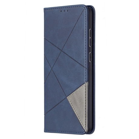Чохол-книга Rhombus Texture на Samsung Galaxy A72 - синій