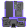 Протиударний чохол Tire Texture Samsung Galaxy S22 5G - фіолетовий