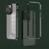 Противоударный чехол 3 in 1 Electroplated Frame Phantom на iPhone 14 Pro Max - зеленый