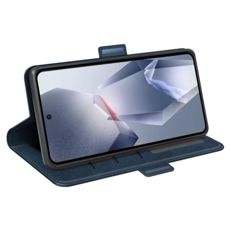 Чехол-книжка Dual-side Magnetic Buckle для OnePlus 13R/Ace 5/Ace 5 Pro - синий