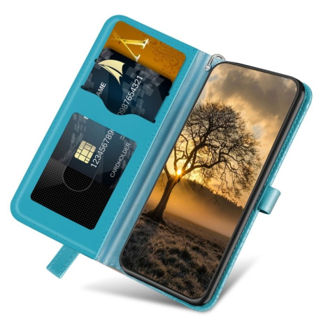 Чехол-книжка Life of Tree для Samsung Galaxy A25 5G - синий