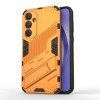 Противоударный чехол Punk Armor для Samsung Galaxy A35 5G - оранжевый