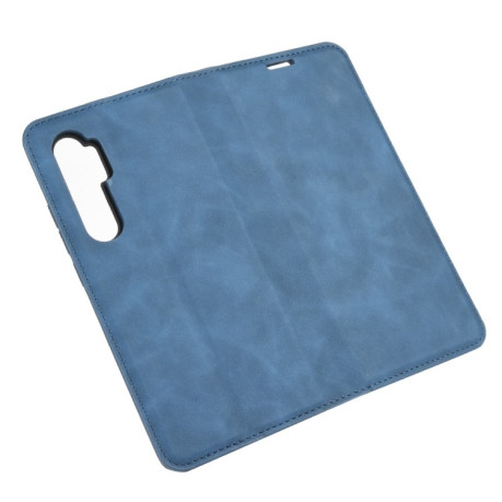 Чехол-книжка Retro-skin Business Magnetic на Xiaomi Mi Note 10 Lite - синий