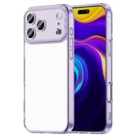 Чехол PC Hybrid TPU Airbag Shockproof для iPhone 17 Pro Max - фиолетовый