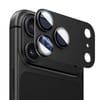 Захист камери Armor Full-Coverage Frosted Metal Camera Lens на iPhone 18 Pro Max — чорна