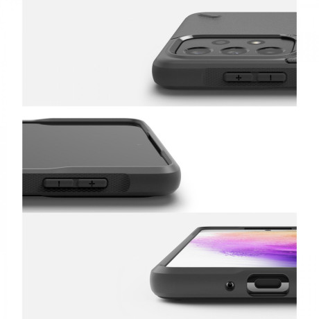 Оригинальный чехол Ringke Onyx Durable на Samsung Galaxy A73 - gray