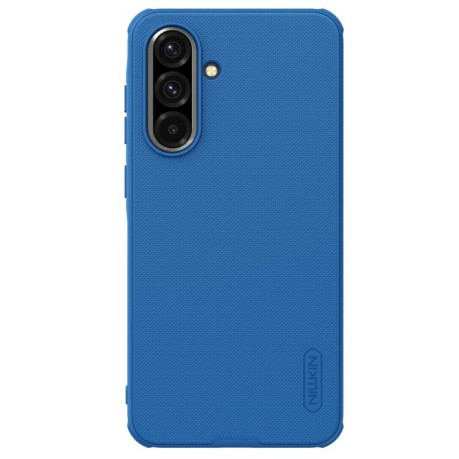 Чехол NILLKIN Frosted Shield на Samsung Galaxy A36 5G - синий