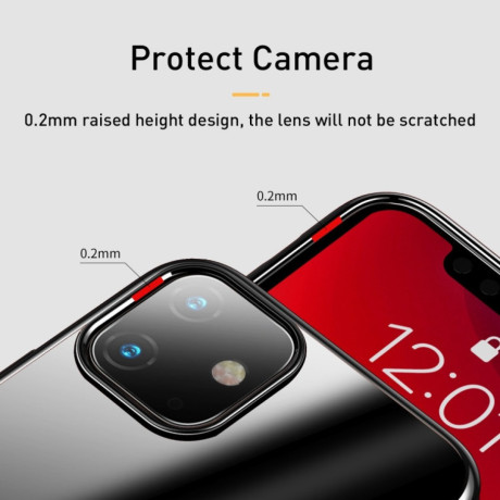 Силіконовий чохол J-Case Dawning case на iPhone 11 Pro Max - чорний