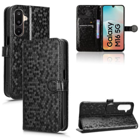 Чехол-книжка Honeycomb Dot для на Samsung Galaxy F16 / M16 - черный