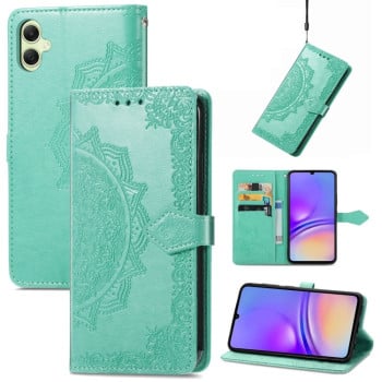 Чохол-книжка Mandala Embossing Pattern Samsung Galaxy A05 - зелений