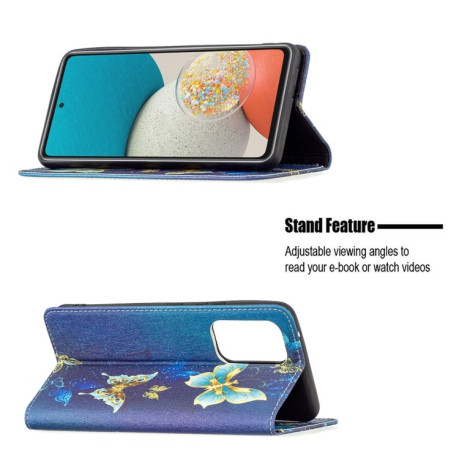 Чохол-книжка Colored Drawing Pattern Invisible Samsung Galaxy A53 5G - Kingdee