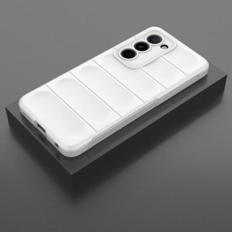 Силиконовый чехол Magic Flannel на OPPO A5 5G Global / K13x 5G Global - белый