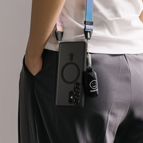 Оригинальный чехол Ringke Fusion Bold MagSafe для Samsung Galaxy S25 Ultra - Black