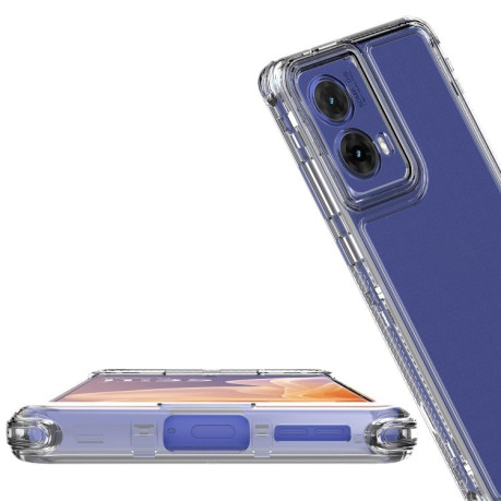 Противоударный чехол Acrylic для Motorola Moto G85 5G - прозрачный