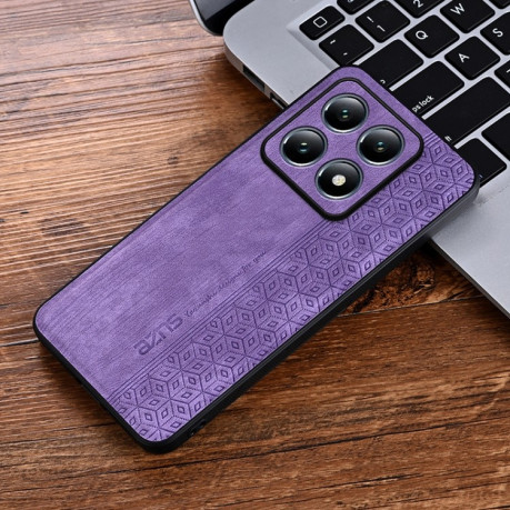 Противоударный чехол AZNS 3D Skin Feel для Xiaomi 14T - фиолетовый