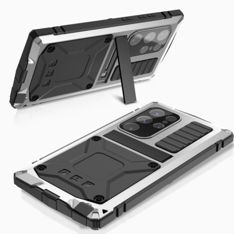 Противоударный чехол R-JUST Life Waterproof для Samsung Galaxy S25 Ultra 5G - серебристый