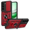 Чохол із шторкою на камеру Sliding Camshield та підставкою на Realme C71 4G - червоний